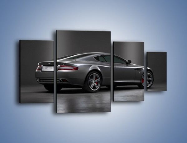 Obraz na płótnie – Aston Martin DB9 Coupe – czteroczęściowy TM059W4