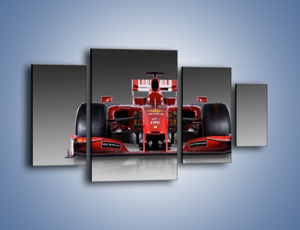Obraz na płótnie – Scuderia Ferrari Formula 1 – czteroczęściowy TM061W4