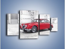 Obraz na płótnie – Jaguar MK 2 – czteroczęściowy TM175W4