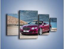 Obraz na płótnie – Bentley Continental Speed GT – czteroczęściowy TM187W4