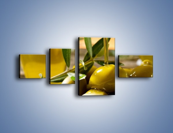 Obraz na płótnie – Oliwa z oliwek – czteroczęściowy JN195W5