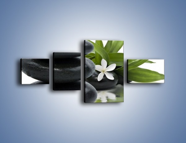 Obraz na płótnie – Schowana kwiatowa delikatność – czteroczęściowy K915W5