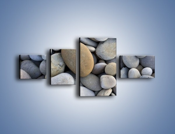 Obraz na płótnie – Kamienie duże i małe – czteroczęściowy O006W5