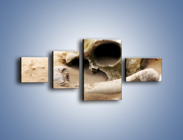 Obraz na płótnie – Starodawne wykopaliska – czteroczęściowy O254W5