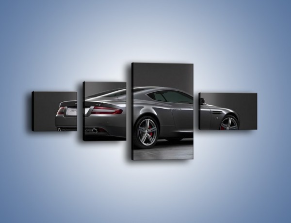 Obraz na płótnie – Aston Martin DB9 Coupe – czteroczęściowy TM059W5