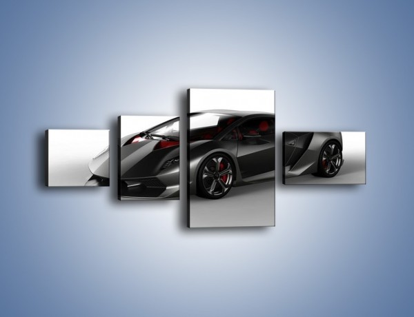 Obraz na płótnie – Lamborghini Sesto Elemento Concept – czteroczęściowy TM060W5