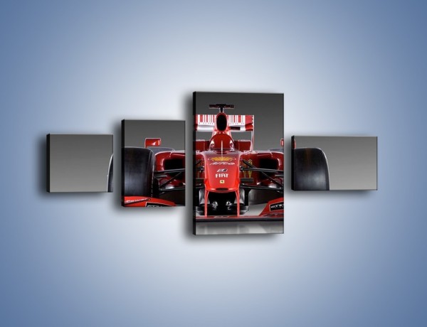 Obraz na płótnie – Scuderia Ferrari Formula 1 – czteroczęściowy TM061W5