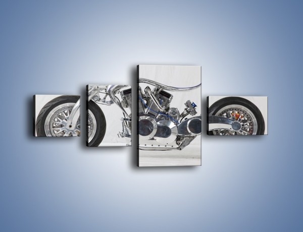 Obraz na płótnie – Niepowtarzalny motocykl – czteroczęściowy TM228W5