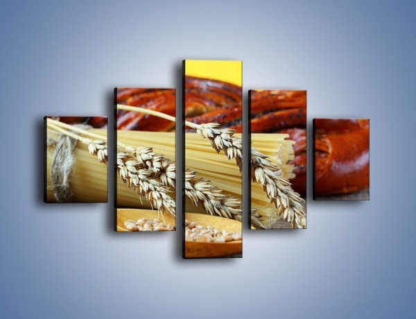 Obraz na płótnie – Chleb pszenno-kukurydziany – pięcioczęściowy JN090W1