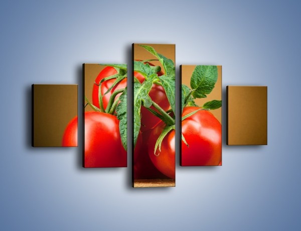 Obraz na płótnie – Pomidorki górą – pięcioczęściowy JN581W1