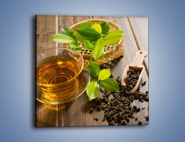 Obraz na płótnie – Herbata mięta i nie tylko – jednoczęściowy kwadratowy JN592