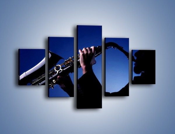 Obraz na płótnie – Koncert na saksofonie – pięcioczęściowy O110W1