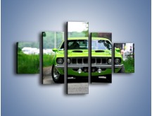 Obraz na płótnie – Plymouth Barracuda – pięcioczęściowy TM130W1