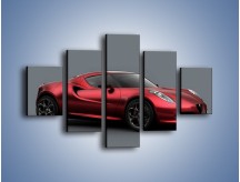 Obraz na płótnie – Alfa Romeo 4C Coupe – pięcioczęściowy TM140W1