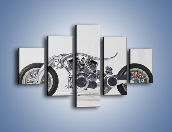 Obraz na płótnie – Niepowtarzalny motocykl – pięcioczęściowy TM228W1