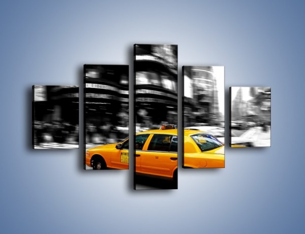 Obraz na płótnie – Taxi w Nowym Jorku – pięcioczęściowy TM230W1