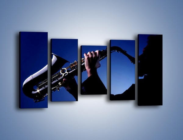 Obraz na płótnie – Koncert na saksofonie – pięcioczęściowy O110W2