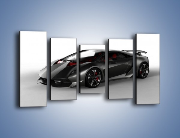 Obraz na płótnie – Lamborghini Sesto Elemento Concept – pięcioczęściowy TM060W2