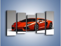 Obraz na płótnie – Lamborghini Aventador – pięcioczęściowy TM067W2