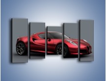 Obraz na płótnie – Alfa Romeo 4C Coupe – pięcioczęściowy TM140W2