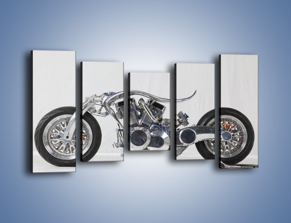 Obraz na płótnie – Niepowtarzalny motocykl – pięcioczęściowy TM228W2