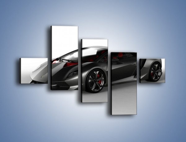Obraz na płótnie – Lamborghini Sesto Elemento Concept – pięcioczęściowy TM060W3