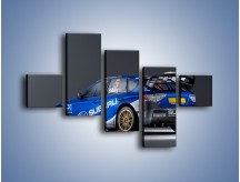 Obraz na płótnie – Subaru World Rally Team – pięcioczęściowy TM086W3