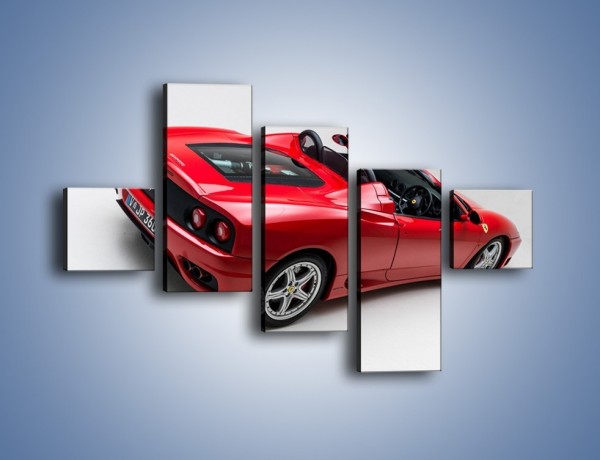 Obraz na płótnie – Ferrari 360 Spider – pięcioczęściowy TM182W3