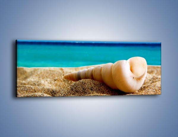 Obraz na płótnie – Czy uda się zobaczyć ślimaka – jednoczęściowy panoramiczny KN1210A