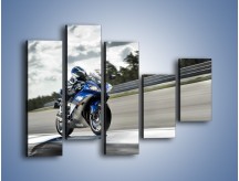 Obraz na płótnie – Yamaha R6 – pięcioczęściowy TM045W4