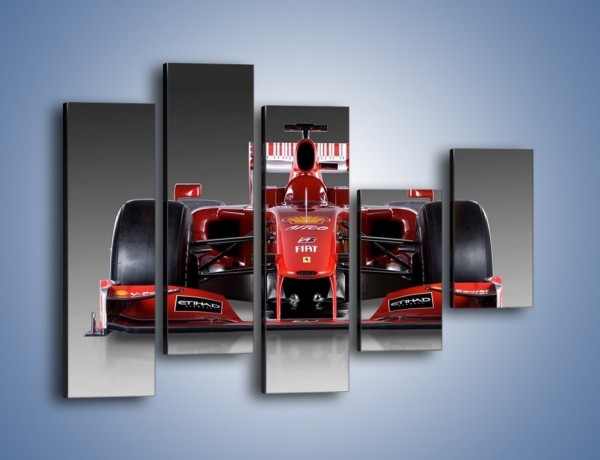 Obraz na płótnie – Scuderia Ferrari Formula 1 – pięcioczęściowy TM061W4