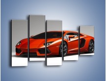 Obraz na płótnie – Lamborghini Aventador – pięcioczęściowy TM067W4