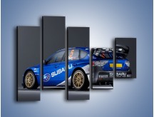 Obraz na płótnie – Subaru World Rally Team – pięcioczęściowy TM086W4