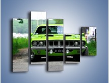 Obraz na płótnie – Plymouth Barracuda – pięcioczęściowy TM130W4