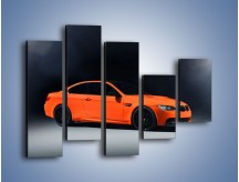 Obraz na płótnie – BMW M3 E92 Coupe Orange – pięcioczęściowy TM168W4