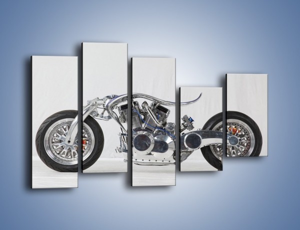 Obraz na płótnie – Niepowtarzalny motocykl – pięcioczęściowy TM228W4