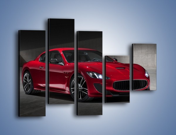 Obraz na płótnie – Maserati GranTurismo Centennial Edition – pięcioczęściowy TM240W4