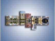 Obraz na płótnie – West Palm Beach na Florydzie – pięcioczęściowy AM646W5