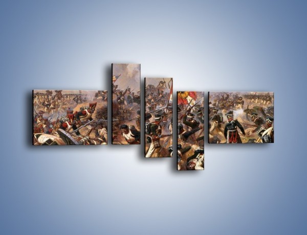 Obraz na płótnie – Wojna i jej skutki – pięcioczęściowy GR133W5