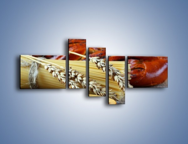 Obraz na płótnie – Chleb pszenno-kukurydziany – pięcioczęściowy JN090W5