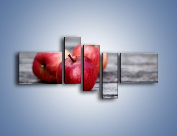 Obraz na płótnie – Jabłkowe zdrowie – pięcioczęściowy JN296W5