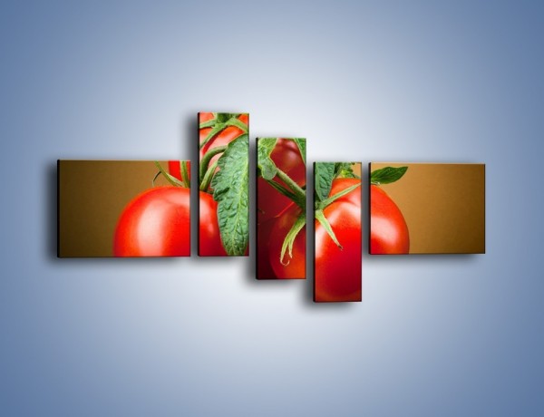 Obraz na płótnie – Pomidorki górą – pięcioczęściowy JN581W5