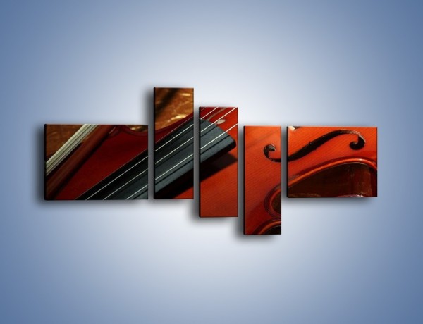Obraz na płótnie – Instrument i muzyka poważna – pięcioczęściowy O025W5