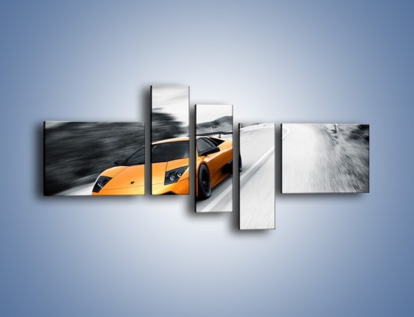 Obraz na płótnie – Lamborghini Murcielago – pięcioczęściowy TM058W5