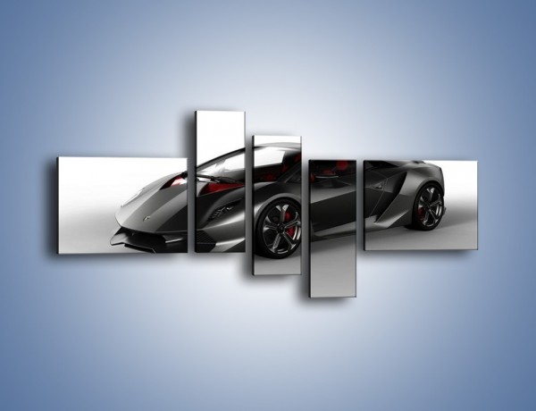 Obraz na płótnie – Lamborghini Sesto Elemento Concept – pięcioczęściowy TM060W5