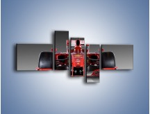 Obraz na płótnie – Scuderia Ferrari Formula 1 – pięcioczęściowy TM061W5