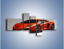 Obraz na płótnie – Lamborghini Aventador – pięcioczęściowy TM067W5