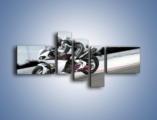 Obraz na płótnie – Yamaha YZF-R1 – pięcioczęściowy TM075W5