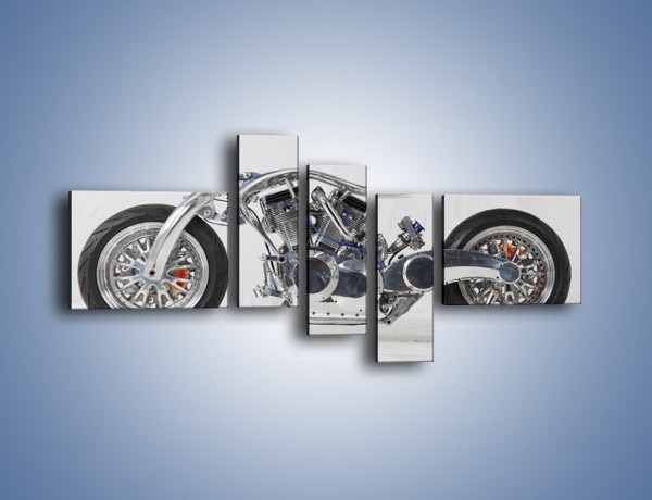 Obraz na płótnie – Niepowtarzalny motocykl – pięcioczęściowy TM228W5