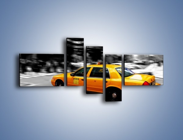 Obraz na płótnie – Taxi w Nowym Jorku – pięcioczęściowy TM230W5